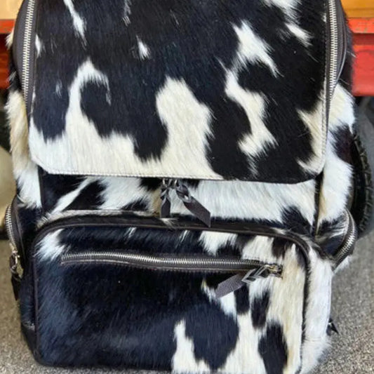 Cowhide Diaper Backpack Bag - Cowhide Kingdom