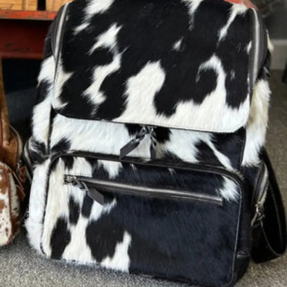 Cowhide Diaper Backpack Bag - Cowhide Kingdom