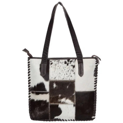 Real Cowhide Tote Bag - Cowhide Kingdom