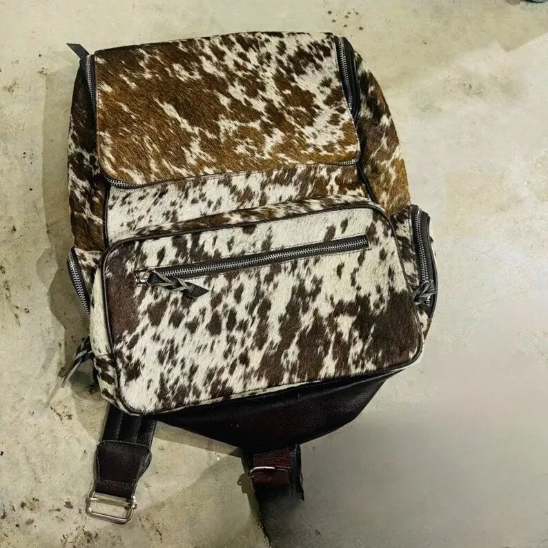 Cowhide Diaper Backpack Bag - Cowhide Kingdom